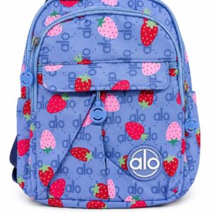 Mochila Alo | Azul - Fresas
