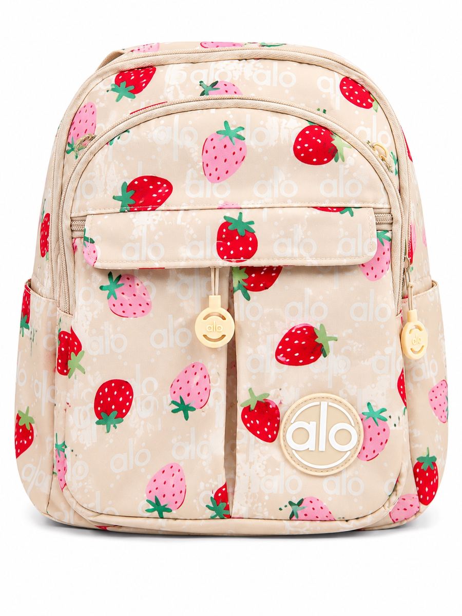 Mochila Alo | Crema - Fresas