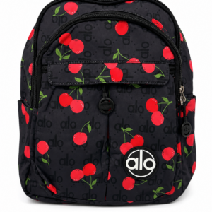 Mochila Alo | Negra - Cerezas