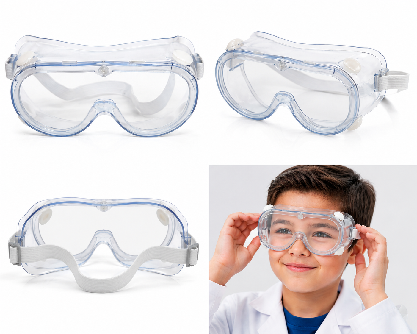 Googles Seguridad Lentes Gafas De Protección